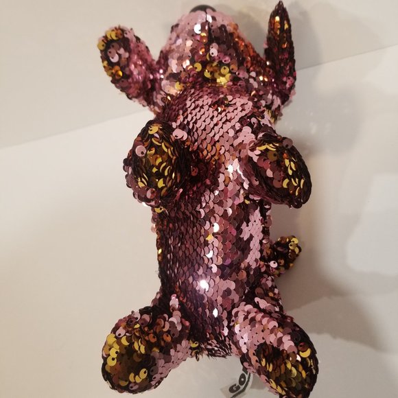 ๐Goffa Flip Sequins Plush Dog, EUC ๐$5 or 5 for $10๐ - Picture 5 of 13